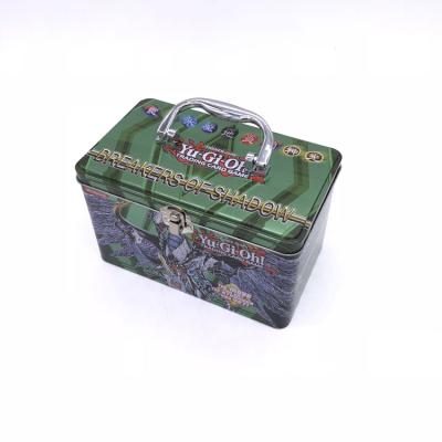 China Recycled Printing Materials Custom Rectangle Full Hidden Fates Tins The Box Playing Card for sale