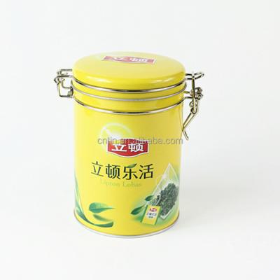 China Custom Recycled Materials Tea Tin Box for sale