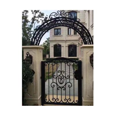 China Top Quality Modern Gates Wrought Iron Iron Door Designs Simple Iron Door Design for sale