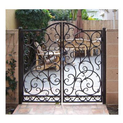 China Reasonable Price Modern New Design Iron Door Wrought Iron Door Iron Door Designs Simple for sale