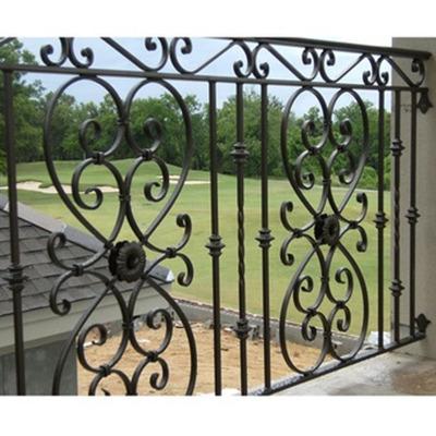 China Modern Gold Supplier Iron Gate Pictures Iron Fence Fences Wrought Iron Panel Fence for sale