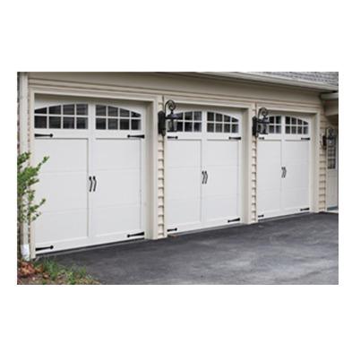 China China Manufacturer Factory Glass Garage Door Iron Garage Door Modern Design for sale