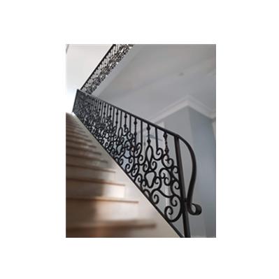 China Modern factory wholesale iron stair railing designs stair glass fence prices fencing for stairs for sale