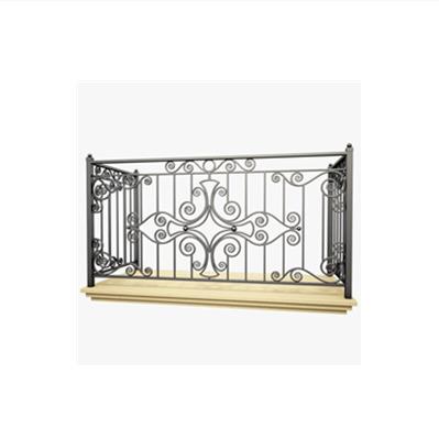 China Factory direct sale modern iron balcony railing iron grill design for balcony for sale