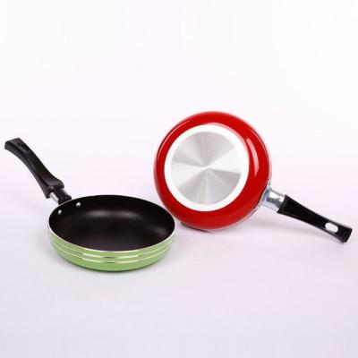 China Wholesale Amazon Sustainable Top Selling Pan 12cm Plastic Nonstick Frying Pan Handle Stainless Steel For Long Service Life for sale