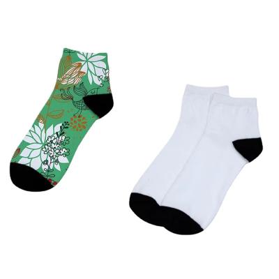 China Best Selling Custom Made Breathable Blank Items Logo Sock Sublimation Socks For Dye Sublimation Heat Press for sale