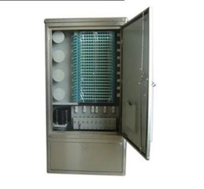 China Stainless Steel Fiber Optical Cross Connection Cabinet for sale