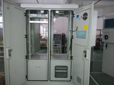 China Outdoor Telecom Cabinet, With Two Equipment Compartments and Two Battery Compartments for sale