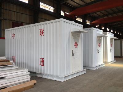 China Steel Armored Telecom Shelter, Outdoor Telecom Shelter, Sandwich Structure, Custom Made for sale