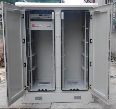 China IP55 Outdoor Telecom Cabinet, Tower Cabinet, Tower Shelter, 70U, with Fans and EMS for sale