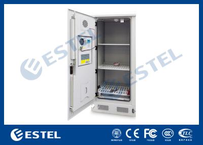 China DC48V Heat Exchanger Cooling Outdoor Battery Cabinet Theftproof Anti-corrosion for sale