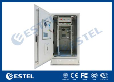 China IP65 isolou o cerco exterior das telecomunicações com sistema de refrigeração de DC48V/armário da estação base à venda