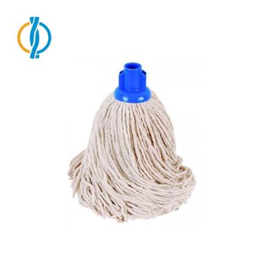 China Antistatic Ne0.6s/4 recycled cotton polyester blended yarns for mop produing for sale