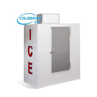 China Commercial Freezers Single Door Ice Bag Merchandiser Storage Freezer Box Containers Ice Freezer Bin for sale