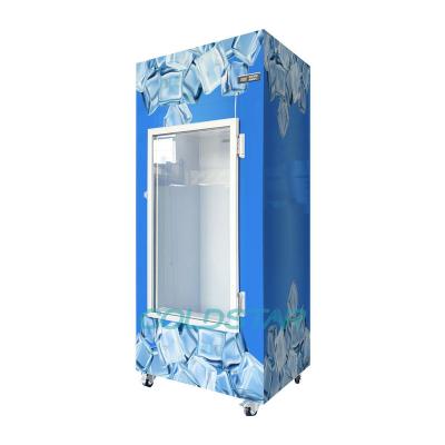 China Best Selling Approved Refrigerated Ice Storage Container Solar Power Freezer Ice Storage Freezers / Ice Bin for sale