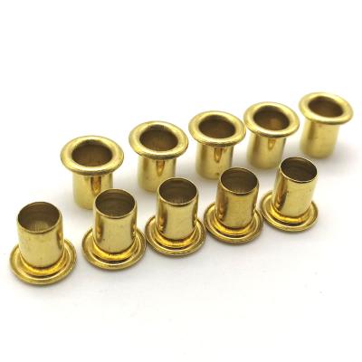 China Industry Factory Din7340 Tubular Rivets Metal Supplies Eyelets Rohs Compliant Tubular Metal Rivets for sale