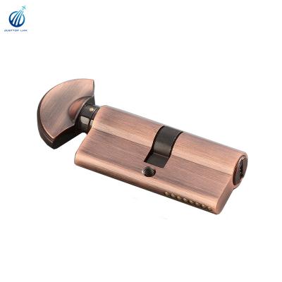 China Euro Profile Master Key Cylinder Lock Body Cylinder Connected Brass Door Lock for sale