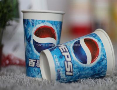 China 12oz Disposable Beverage Certification Disposable Single Layer Paper Cup for sale