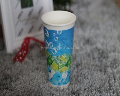 China Disposable Popular Top Grade Custom Logo Printed Cups for sale