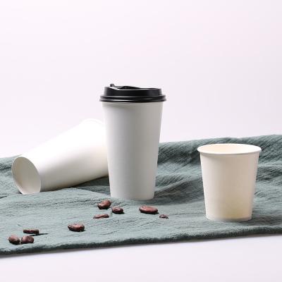 China High Quality Disposable Full Range White Paper Single Cup for sale