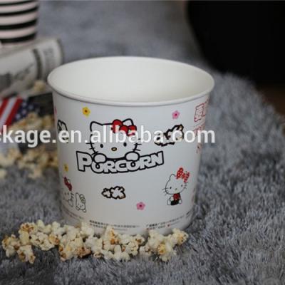 China 85oz Disposable Customized Paper Bucket for sale