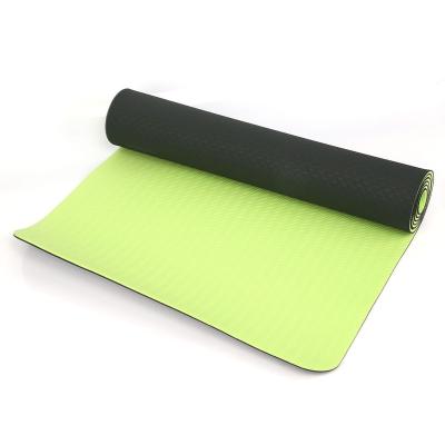 China Various goods of non-slip factory manufacturing using Mat Thick Tpe Yoga Mat customized design for sale