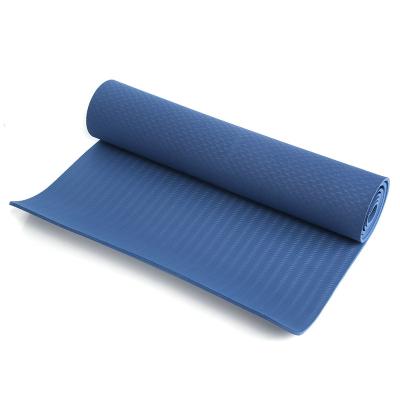 China Widely Used Eco-Friendly Viable Yoga Mat Tpe Anti Slip Special Non-slip Design for sale