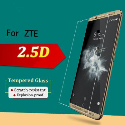 China 0.33 supplier, 2.5D China Shenzhen 2.5D 9H gold tempered glass for AXONE 7, ZTE glass screen protector for ZTE AXION 7 for sale