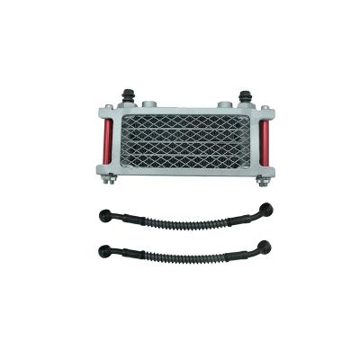 China KNL Low Price Motorcycle Oil Cooler Radiator For 125-212cc SLQ008 Engines for sale