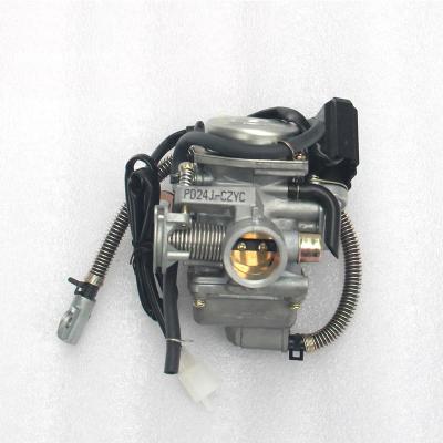 China KNL Motorcycle Carburetor PD24 Youli Carburetor GY6 150cc 200cc PD24 Engines for sale