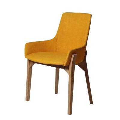 China Armchairs Dining Chairs Cafe Chairs Fashion Restaurant Furniture Cafe Bar Armchair Hotel Dining Chair Fabric Dining Chair for sale