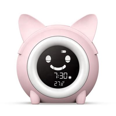 China Class Shine KG-2715 Changing Digital Children Sleep Trainer Clock for sale