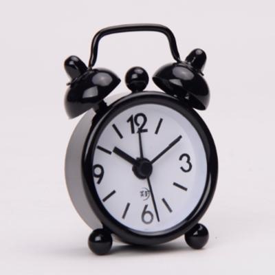 China Simple antique style small mini alarm clock for sale