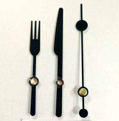 China Antique Metal Wholesales Aluminum Knife and Fork Clock Hands for sale