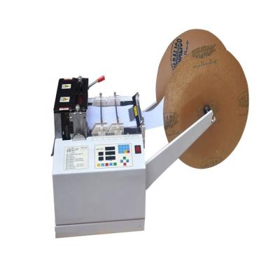 China of the length of the cut is the high performance precise electronic automatic tape webbing cutting machine for sale