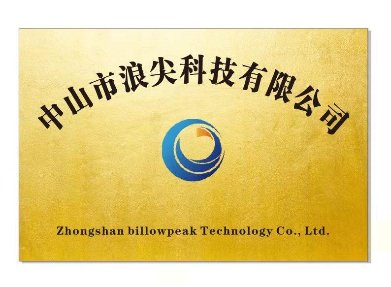 Verified China supplier - Zhongshan Billow Peak Technology Co., Ltd.