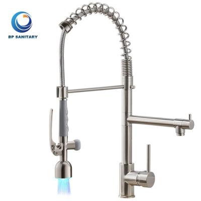 China Pull Out Spray Boil 2 Function Touchless Sanitary Sensor Spray Mixer Water Faucet Pull Down Touch Saving Kitchen Flexible Smart Faucet for sale