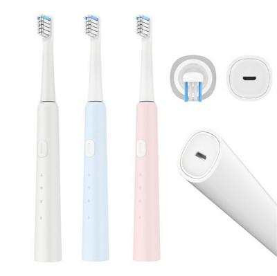 China Sonic Whitening Electric Toothbrush With Travel Battery Powered Automatic Rechargeable Case for sale