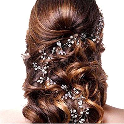 China Wholesale Bride Wedding Bridal Hair Comb Bridesmaids Hair Accessories Hair Piece for Women and Girls for sale