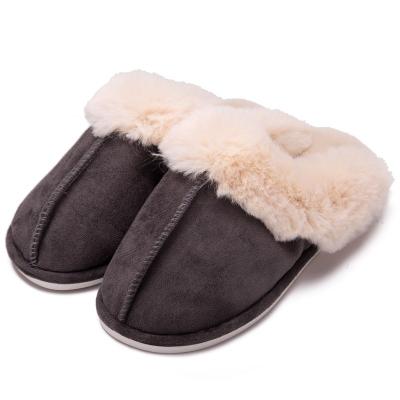 China 2021 Fashion Trend Luxury Warm Plush Fluffy Slipper For Women Men Shoes Cotton Slippers Bedroom Home Shoes for sale