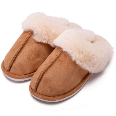 China Fashion Trend Women's Room Shoes Cotton Fuzzy Warm Soft Indoor Slipper Bedroom Fluffy Slippers Adult Slippers for sale