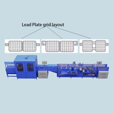 China Gride High Speed ​​Continuous Frame 4 Plate Brushing Machine For Single Lead Acid Battery Plating WIte Brush One Year Free After Service for sale