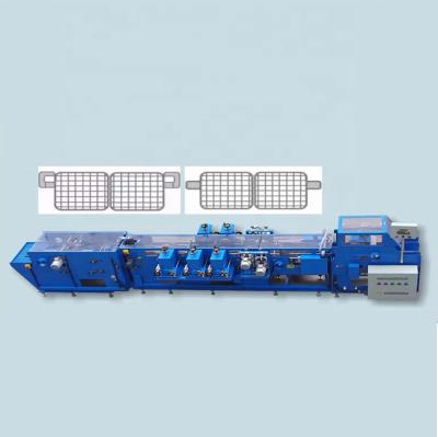 China High speed single plate cutting and 4 sides frame brusher for tubular battery single plate starting with technical support for sale