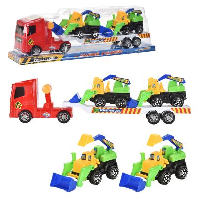 China Toy Wholesale Mobil Mainan Inertia Car Forklift Kids Toys Truck Friction Toy Vehicle for sale