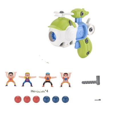 China High Quality Wholesale Cheap Machinery Toy Price DIY Disassembly Dinosaur Gun for sale