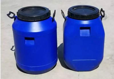 Cina I barilotti di plastica blu dell'HDPE del commestibile tamburellano con il coperchio e la maniglia del filo in vendita