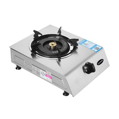 China Hotel Cook Durable Gas Stove Single Burner Gas Kitchen Stove, Auto Ignition Gas Stove for sale