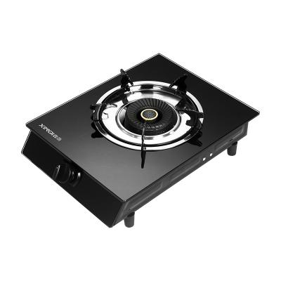 China Hotel single burner with gas control knob korean style tabletop burner cooktop outdoor gas stove mini one for sale