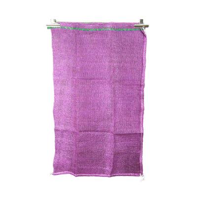 China Recyclable Customized PP Pe Drawstring Mesh Bag Packing 50kg Vegetable Onions Potatoes for sale