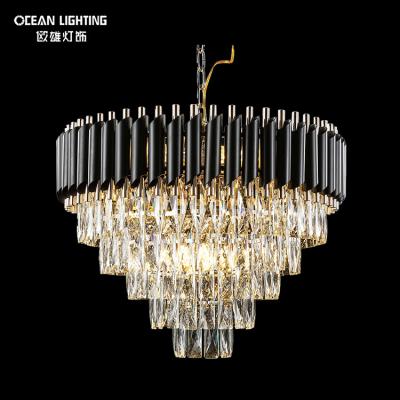 China Modern K9 Crystal Luxury Creative Soft Round Led Lighting Hotel Lobby Hanging Led Crystal Chandelier for sale